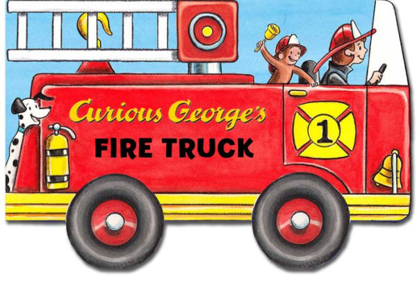 Curious George'S Fire Truck (Mini Movers Shaped Board Books)