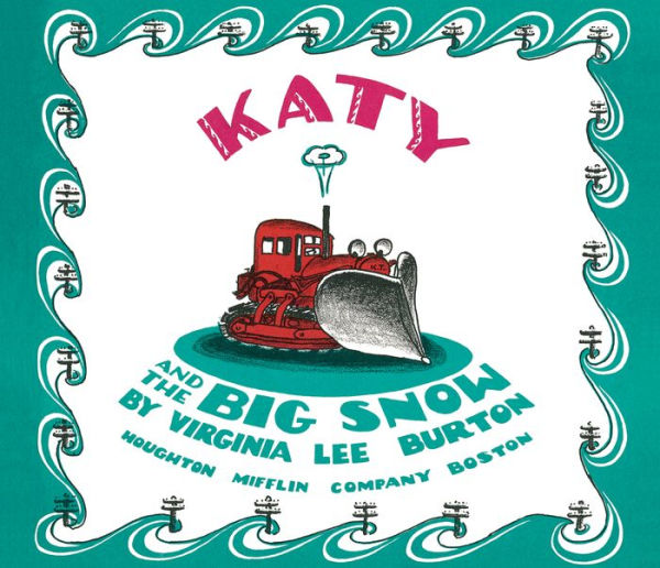Katy And The Big Snow Lap Board Book: A Christmas Holiday Book For Kids