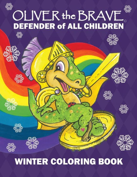 Oliver The Brave Winter Coloring Book