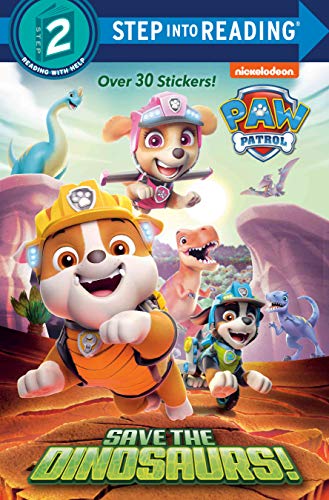 Save The Dinosaurs! (Paw Patrol) (Step Into Reading) - 9780593179383