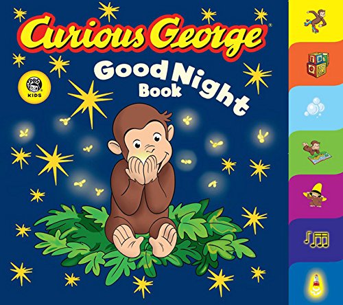 Curious George Good Night Book (Cgtv Tabbed Board Book)