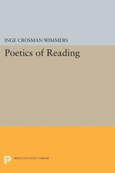 Poetics Of Reading (Princeton Legacy Library, 927)