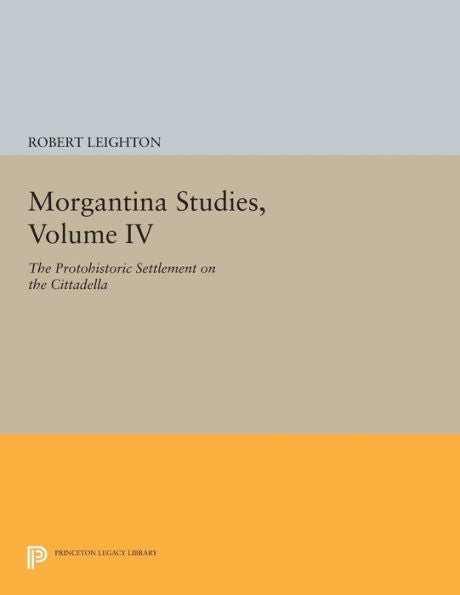 Morgantina Studies, Volume Iv: The Protohistoric Settlement On The Cittadella (Publications Of The Department Of Art And Archaeology, Princeton University, 35)