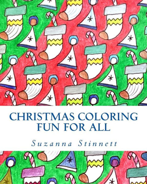 Christmas Coloring Fun For All: Classical Christmas Scenes And Patterns