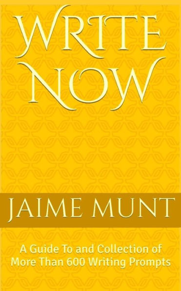 Write Now: A Guide To And Collection Of More Than 600 Writing Prompts