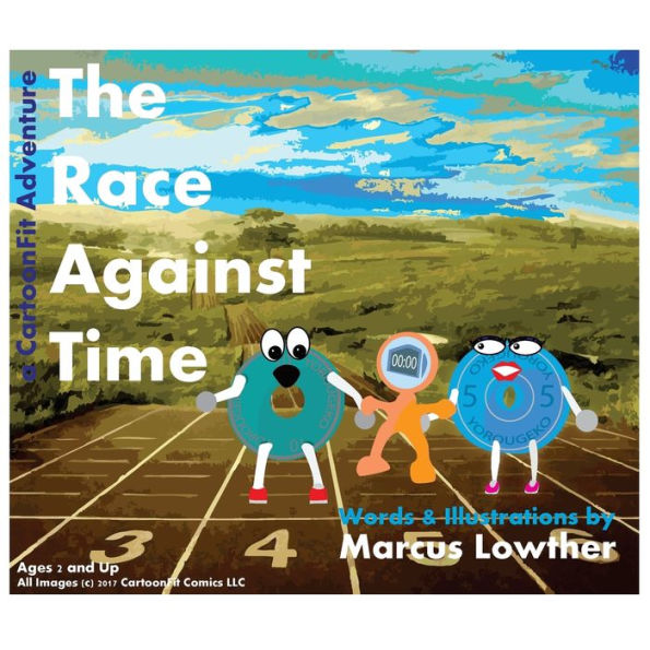 A Race Against Time: A Cartoonfit Comics Adventure Of Fitness And Competition