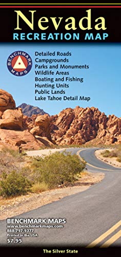 Nevada Recreation Map (Benchmark Maps)