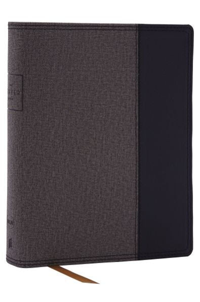 The Prayer Bible: Pray God?? Word Cover To Cover (Nkjv, Black/Gray Leathersoft, Red Letter, Comfort Print)