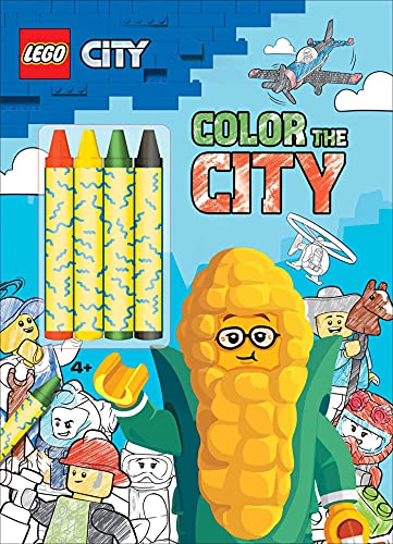 Lego City: Color The City (Coloring Book With Covermount)