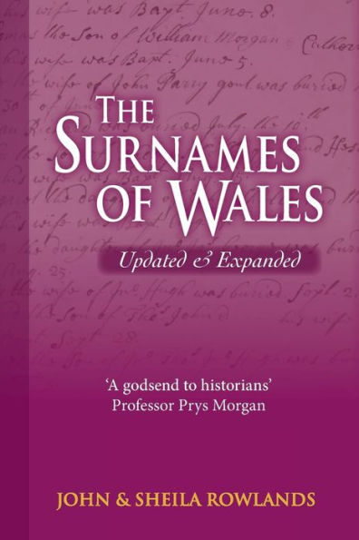 Surnames Of Wales, Updated & Expanded
