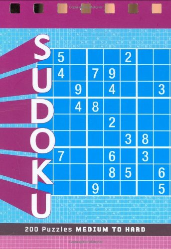Sudoku: Medium To Hard Volume 1