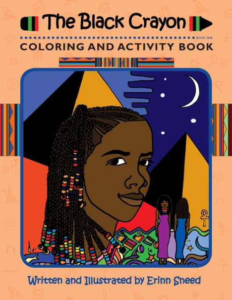 The Black Crayon: Coloring And Activity Book