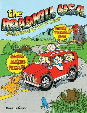 The Roadkill Usa Coloring And Activity Book