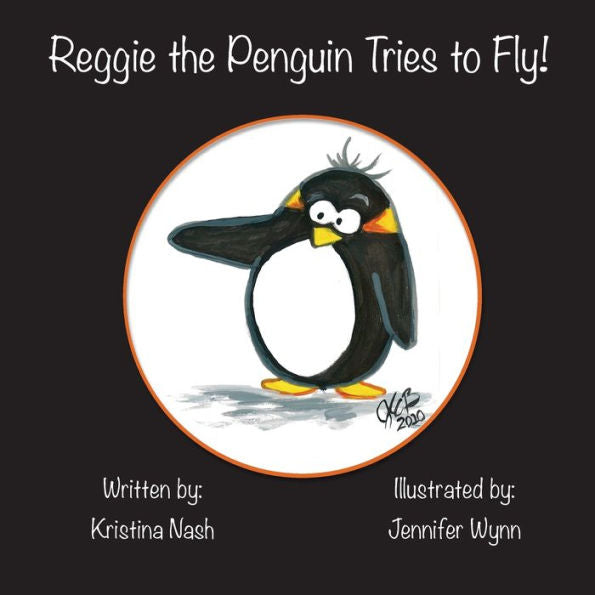 Reggie The Penguin Tries To Fly!