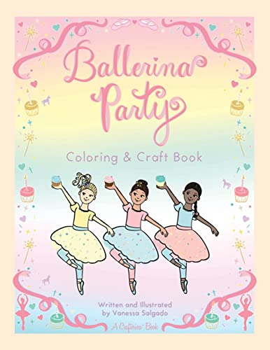 Ballerina Party Coloring & Craft Book (Crafterina? Book Series)