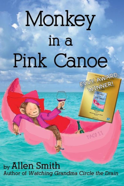 Monkey In A Pink Canoe