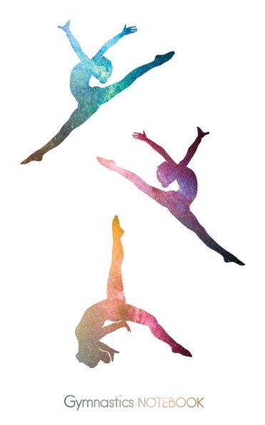 Gymnastics Notebook: (Galaxy Cover) (1) (Gymnastics Notebooks)