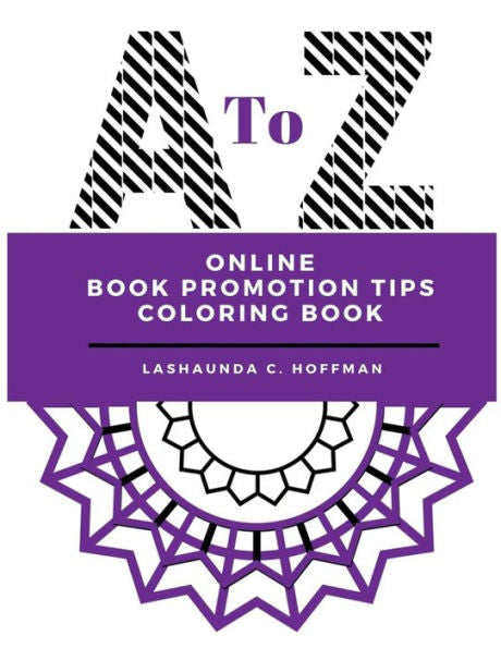A To Z Online Book Promotion Tips Coloring Book