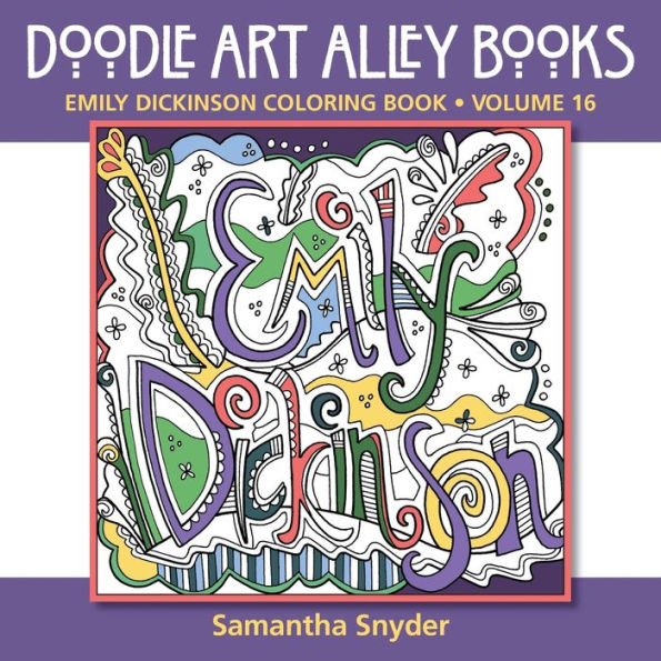 Emily Dickinson Coloring Book (Quote Coloring Books)