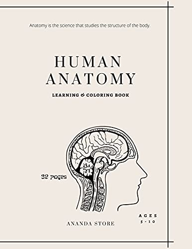 Human Anatomy Coloring Book: Human Anatomy Activity Book: An Easy And Simple Way To Learn About Human Anatomy, Anatomy Coloring Book 32 Pages In 8.5 X 11 Format