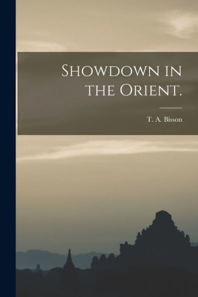 Showdown In The Orient.