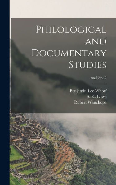 Philological And Documentary Studies; No.12;Pt.2