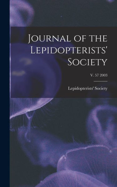 Journal Of The Lepidopterists' Society; V. 57 2003