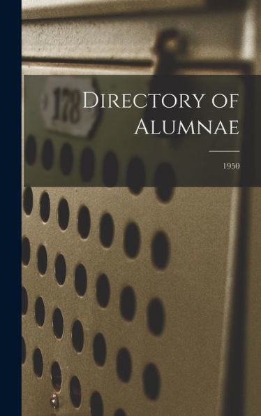 Directory Of Alumnae; 1950
