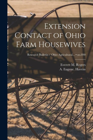 Extension Contact Of Ohio Farm Housewives; No.890