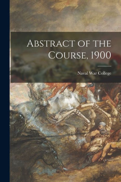 Abstract Of The Course, 1900