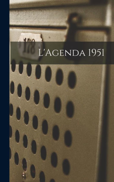 L'Agenda 1951