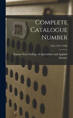 Complete Catalogue Number; 75Th (1937/1938)