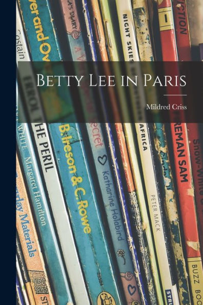 Betty Lee In Paris
