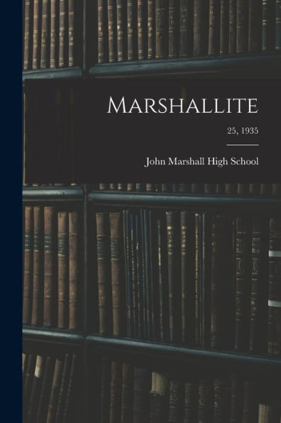 Marshallite; 25, 1935