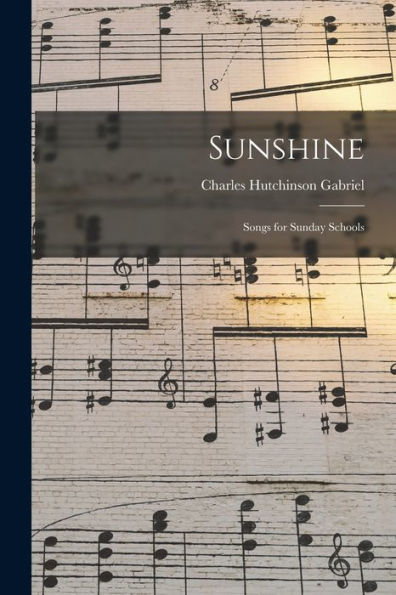 Sunshine: Songs For Sunday Schools