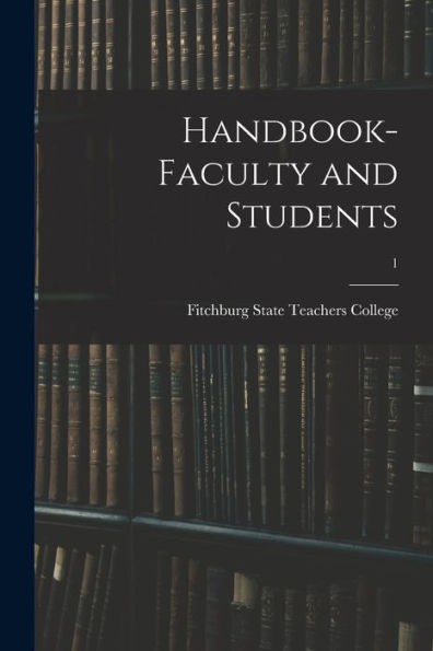 Handbook- Faculty And Students; 1