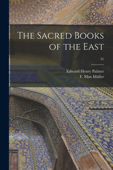 The Sacred Books Of The East; 31