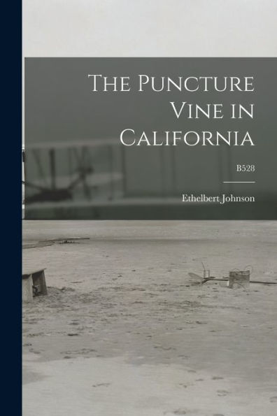 The Puncture Vine In California; B528