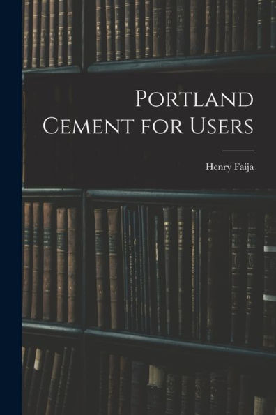 Portland Cement For Users