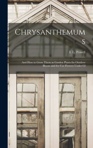 Chrysanthemums: And How To Grow Them As Garden Plants For Outdoor Bloom And For Cut Flowers Under Gl