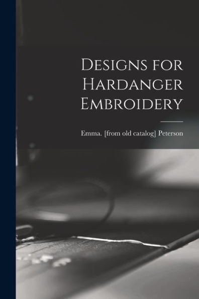 Designs For Hardanger Embroidery