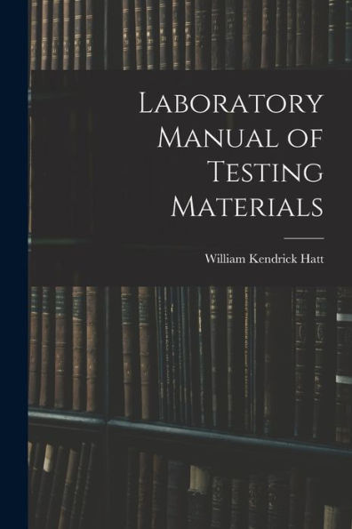 Laboratory Manual Of Testing Materials