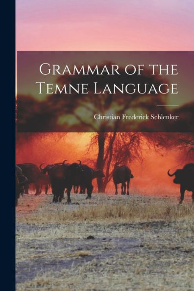 Grammar Of The Temne Language