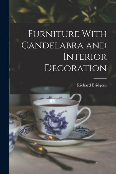 Furniture With Candelabra And Interior Decoration