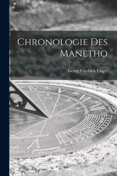 Chronologie Des Manetho