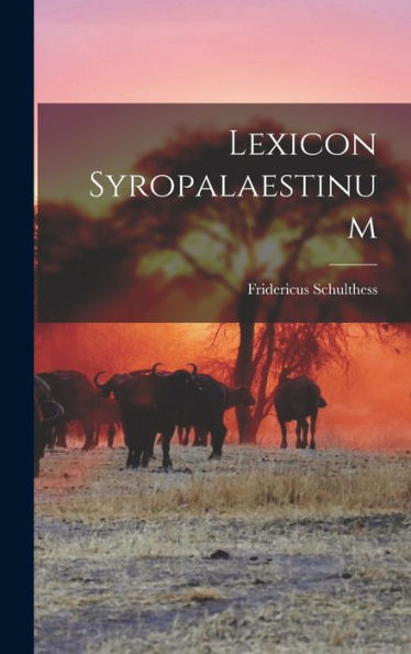 Lexicon Syropalaestinum (Latin Edition)