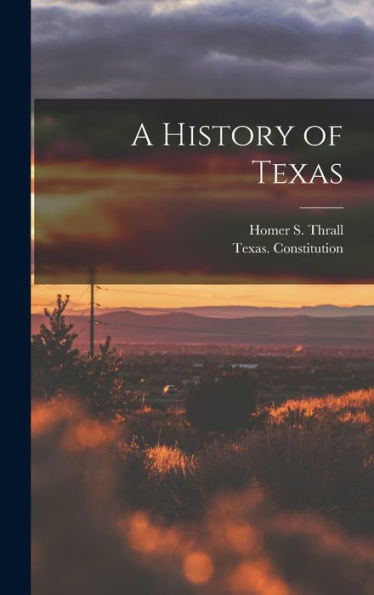A History Of Texas
