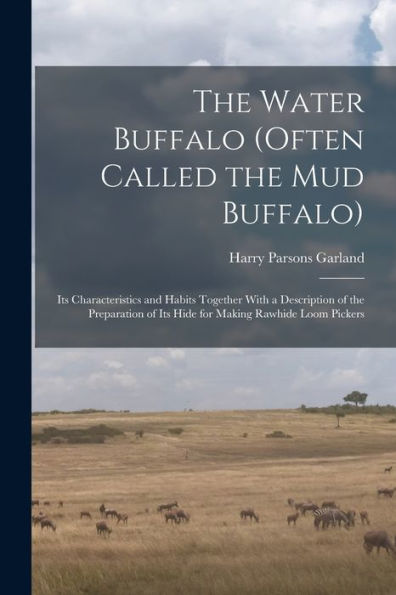 The Water Buffalo (Often Called The Mud Buffalo): Its Characteristics And Habits Together With A Description Of The Preparation Of Its Hide For Making Rawhide Loom Pickers