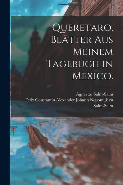 Queretaro. Blätter Aus Meinem Tagebuch In Mexico. (German Edition)