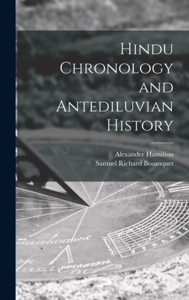 Hindu Chronology And Antediluvian History
